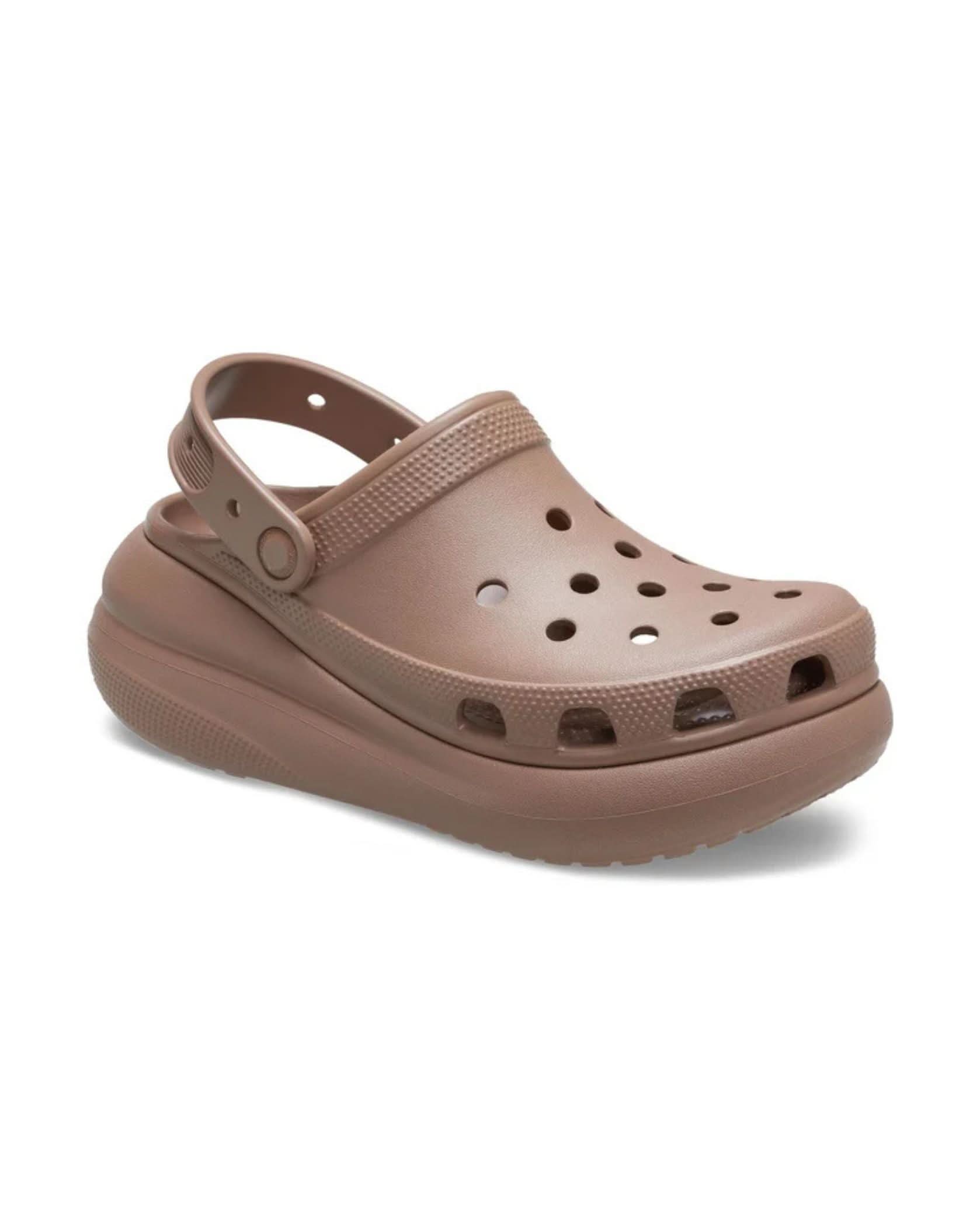 Saboti CROCS CLASSIC CRUSH Latte - Detalii close up