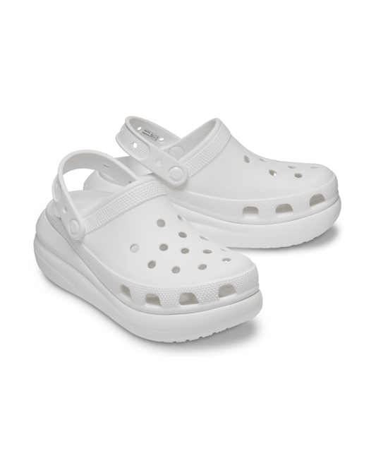 Saboti CROCS CLASSIC CRUSH White - 1zero1.ro