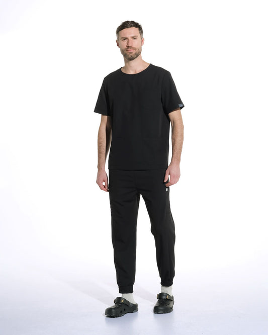 Pantaloni medicali barbati UTILITY negru - 1zero1.ro