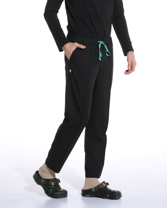 Pantaloni medicali barbati NORM negru - 1zero1.ro
