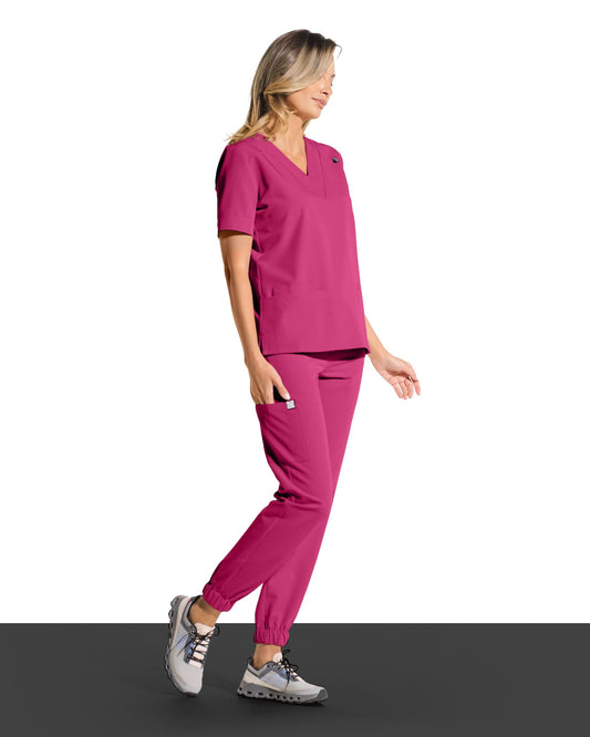Pantaloni medicali FLEX magenta