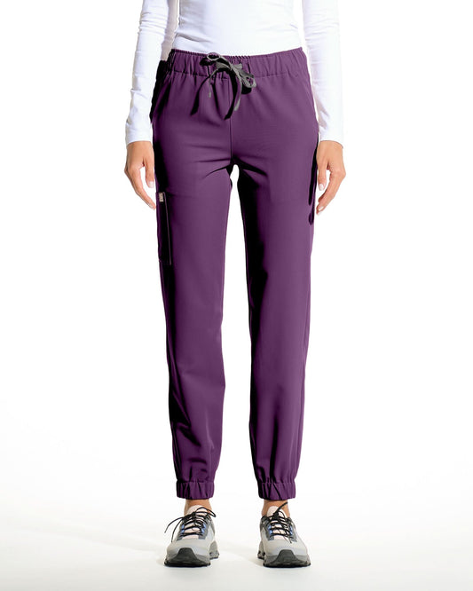 Pantaloni medicali FLEX plum