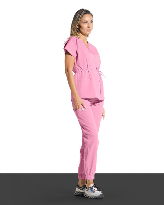 Pantaloni medicali FLEX rose dust