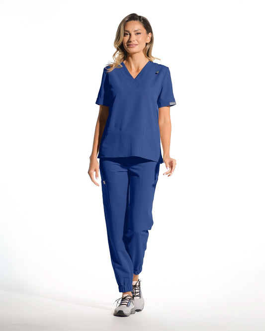 Pantaloni medicali FLEX royal blue