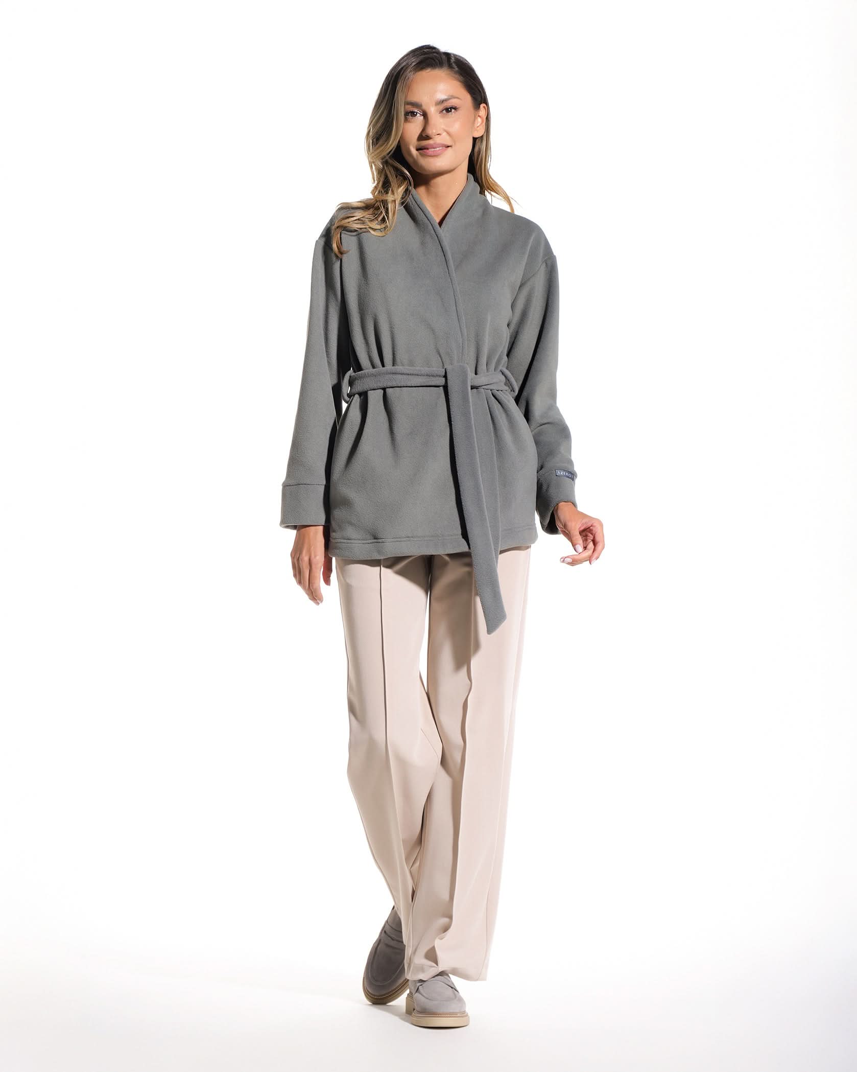 Halat medical dama COZY gri - Imagine 3