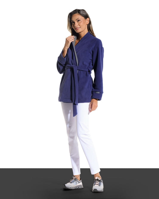Halat medical dama LOTUS indigo