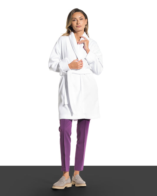 Halat medical dama SOFT alb
