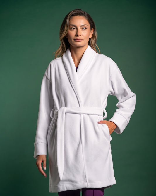 Halat medical dama SOFT alb