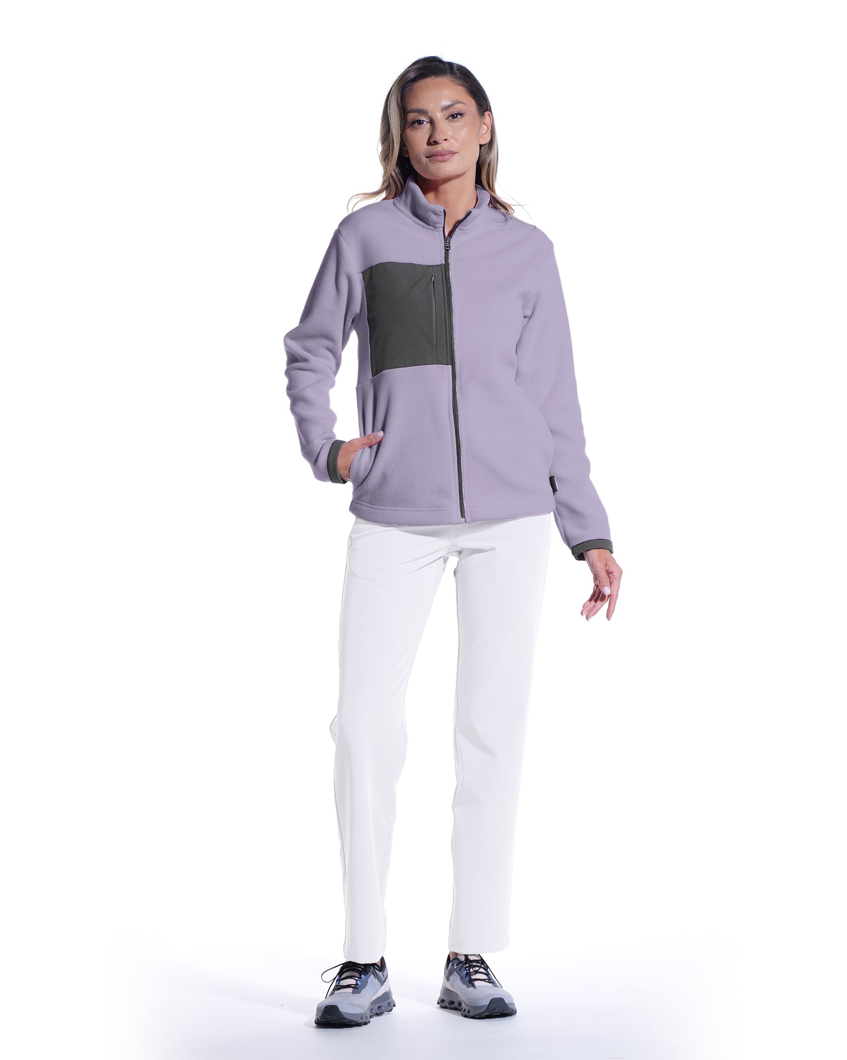 Jacheta medicala dama CLOUD lila - Imagine 4