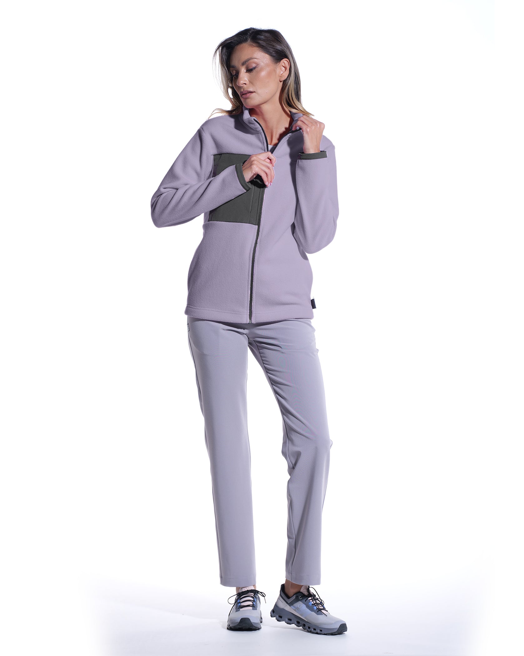 Jacheta medicala dama CLOUD lila - Imagine 3
