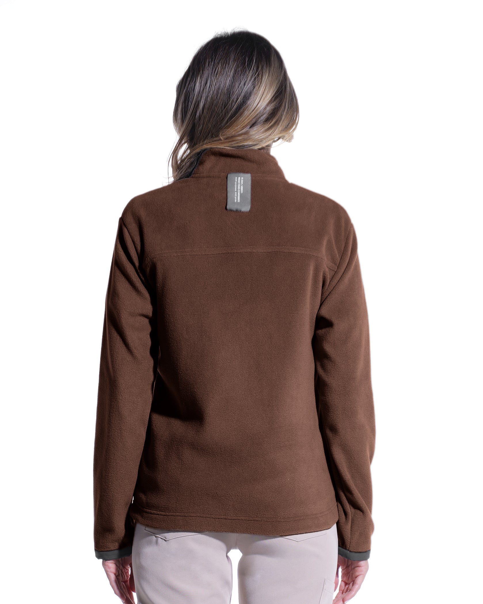 Jacheta medicala dama CLOUD mocha - Imagine 3