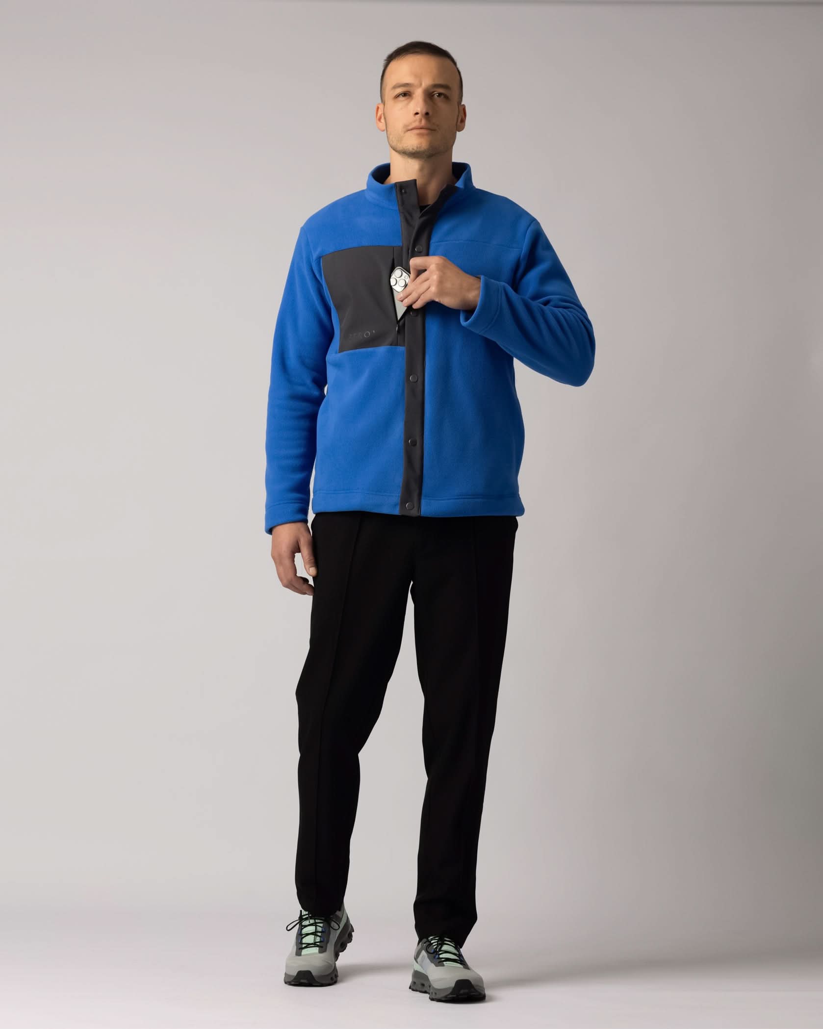 Jacheta medicala barbati CLOUD royal blue - 1zero1.ro