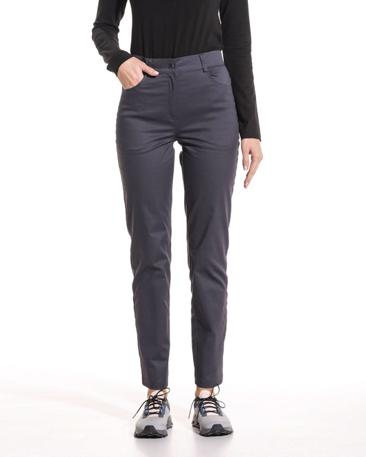 Pantaloni medicali JEANS gri dama - 1zero1.ro