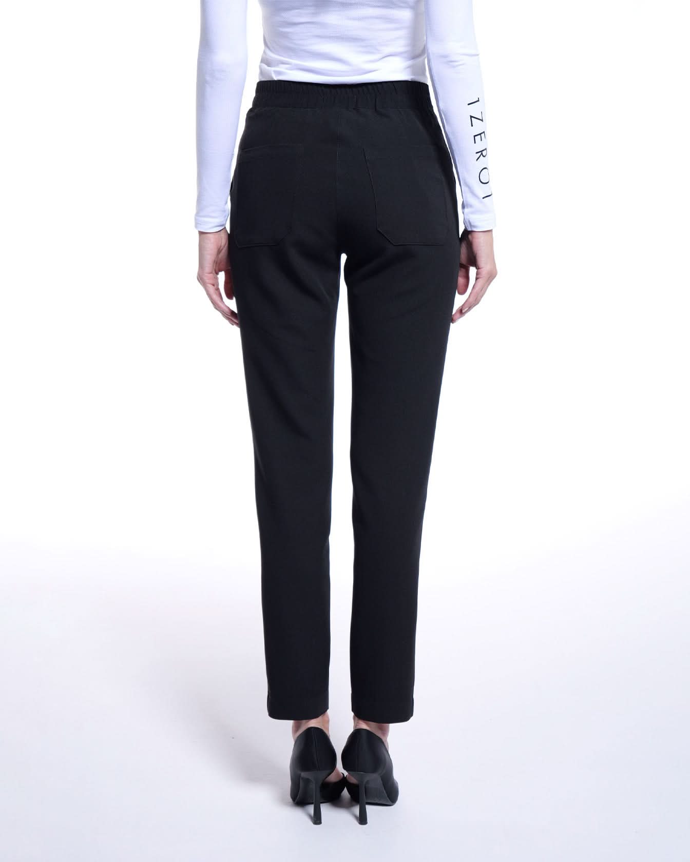 Pantaloni NOVUM negru - 1zero1.ro