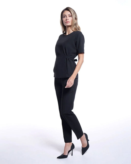 Costum medical CONTOUR Negru