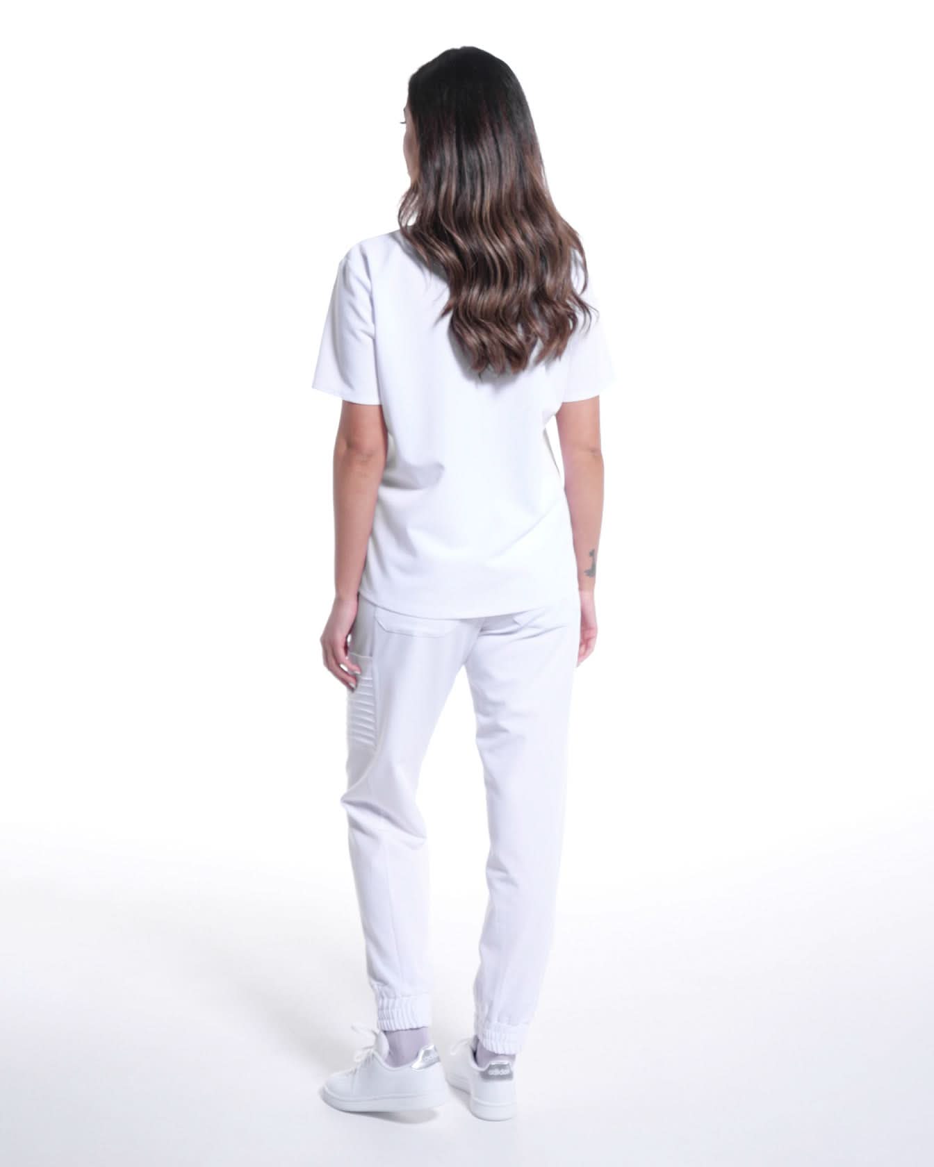 Bluza medicala NEVIA alba - 1zero1.ro