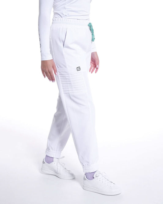 Pantaloni medicali dama UTILITY alb - 1zero1.ro