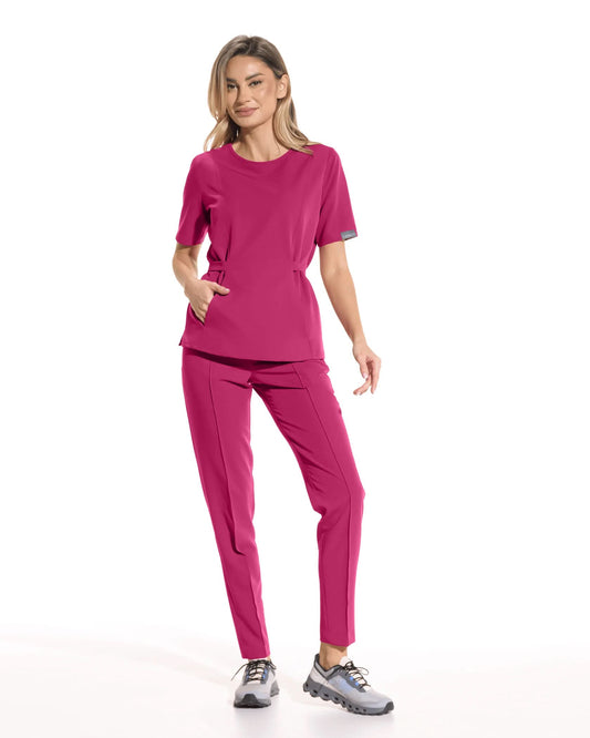 Pantaloni medicali NORMA magenta - 1zero1.ro