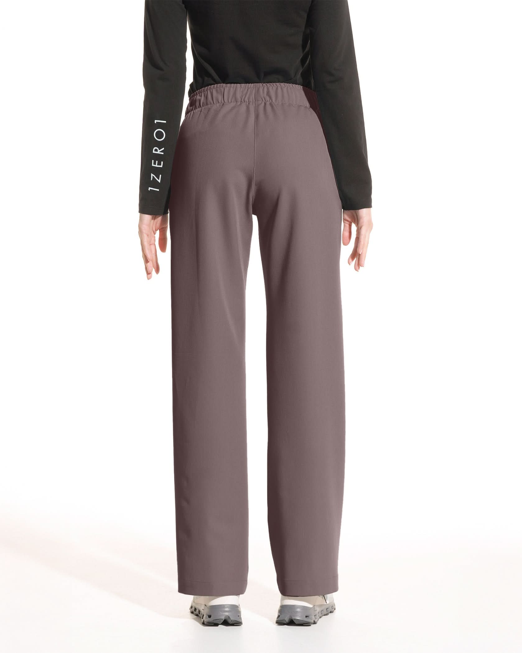 PALAZZO pantaloni medicali mocha - Imagine 4