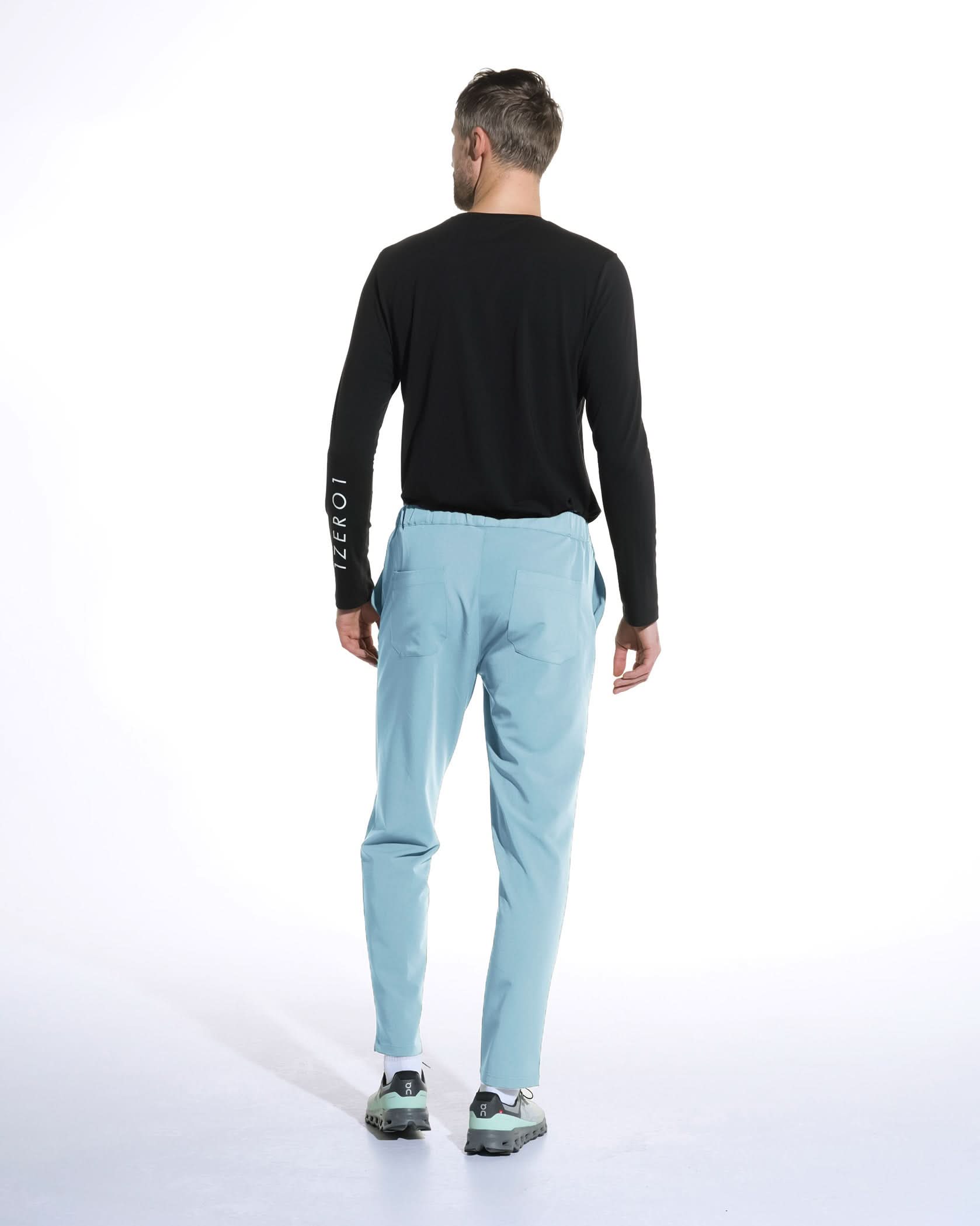 Pantaloni medicali barbati NORM blue - 1zero1.ro