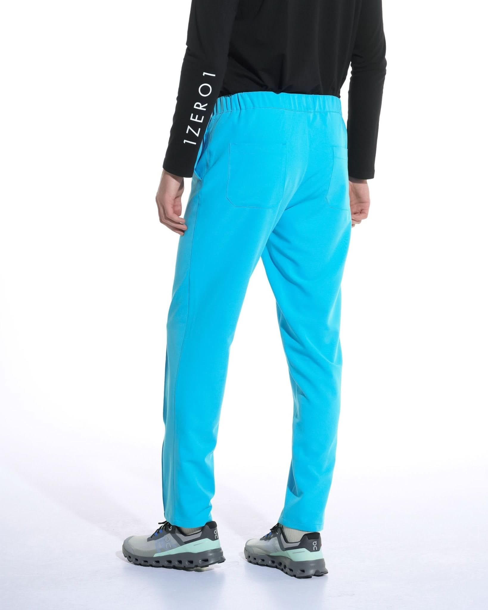 Pantaloni medicali barbati NORM acvamarin - 1zero1.ro