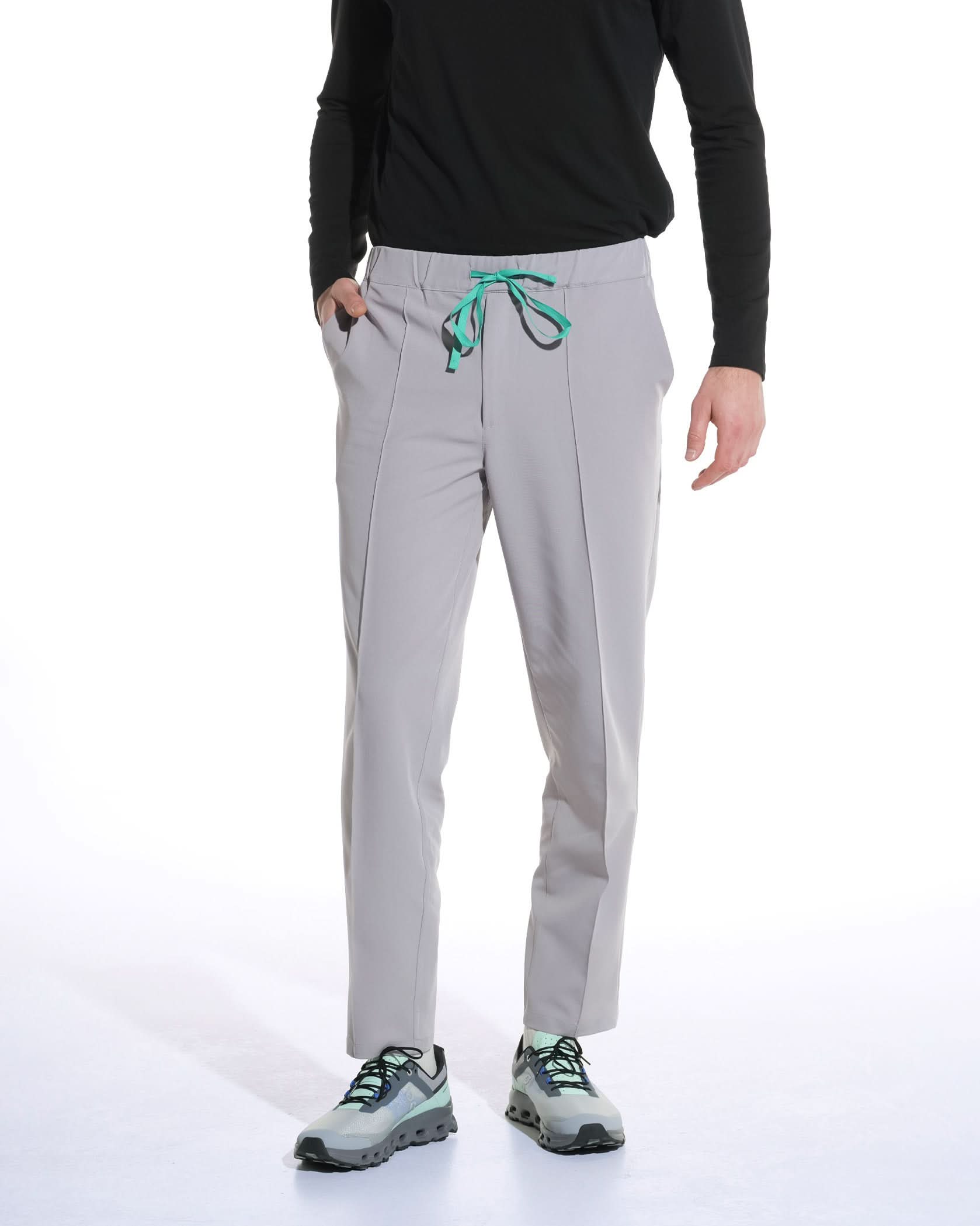 Pantaloni medicali barbati NORM gri - 1zero1.ro
