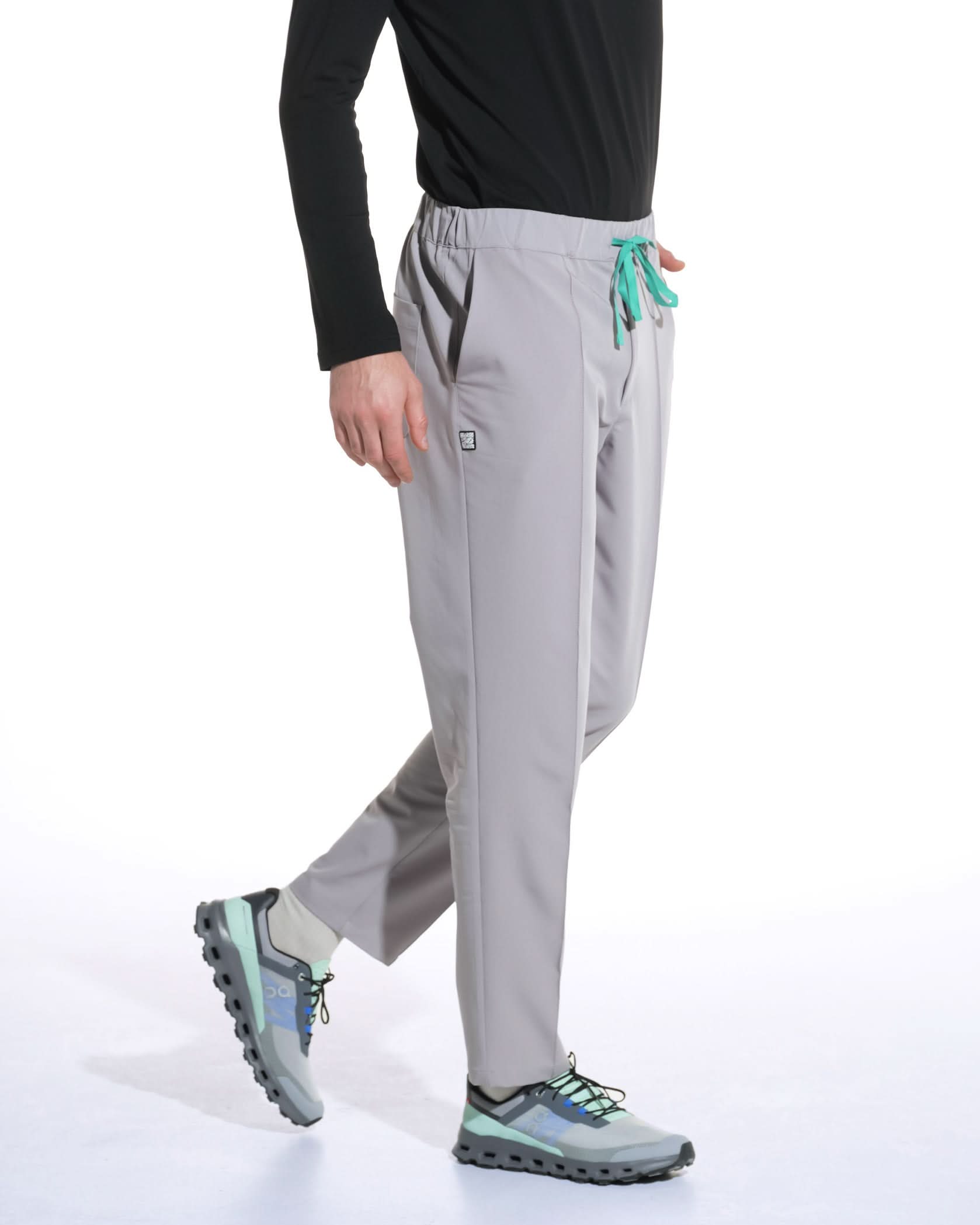 Pantaloni medicali barbati NORM gri - 1zero1.ro