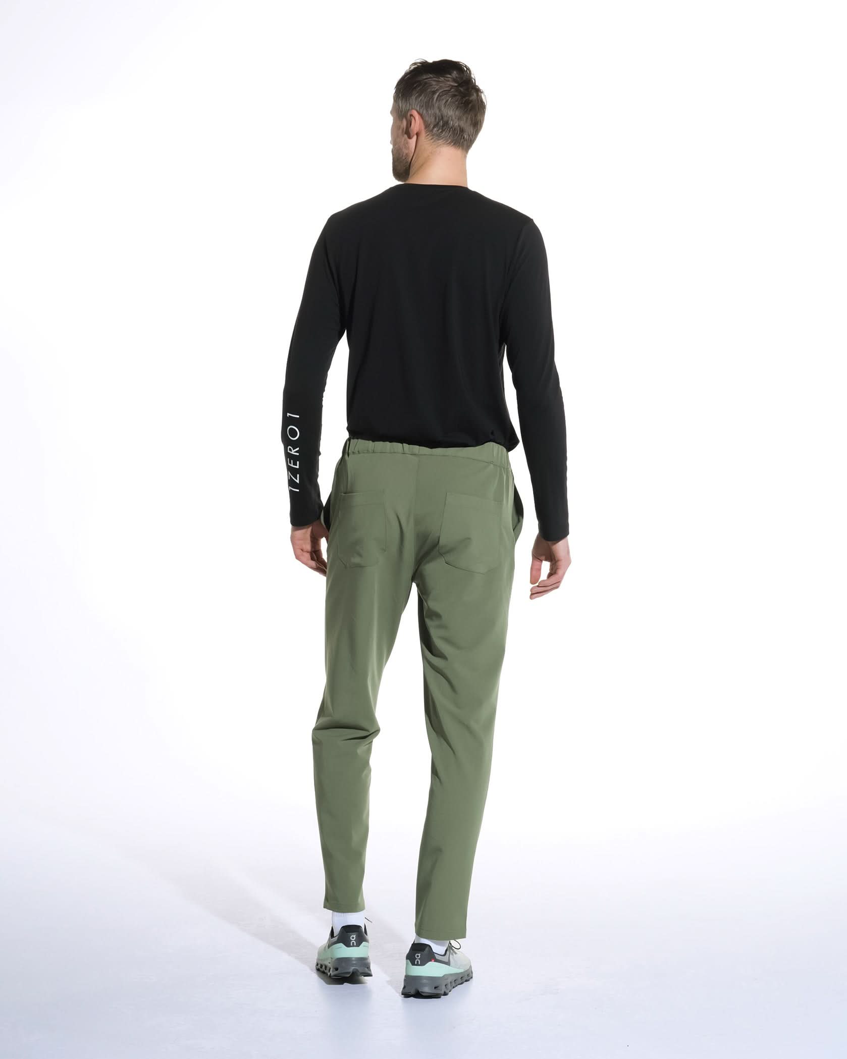 Pantaloni medicali barbati NORM olive - 1zero1.ro