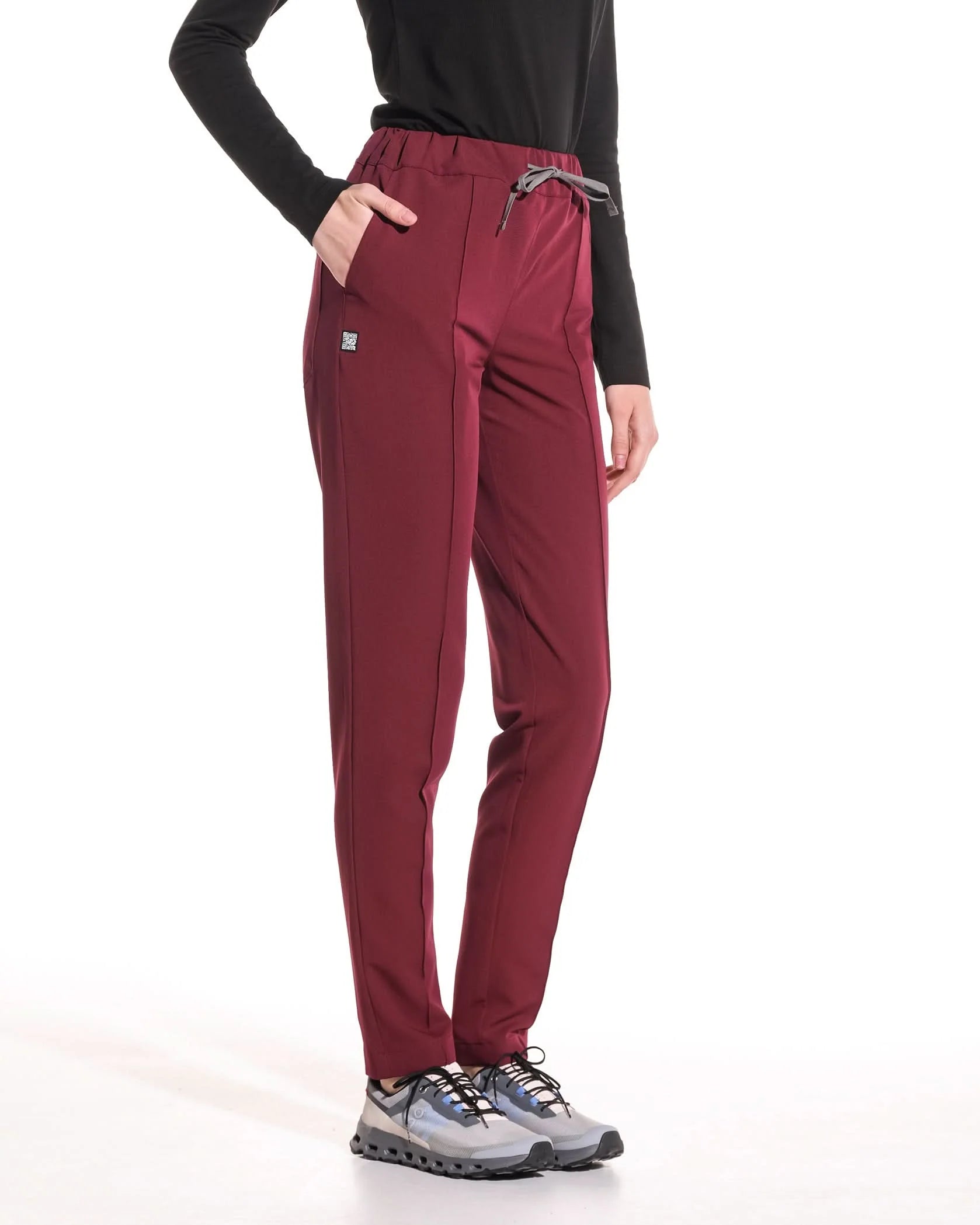 Costum medical CLASIC Bordo - Imagine 3
