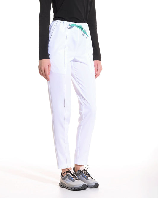 Pantaloni medicali NORMA alb