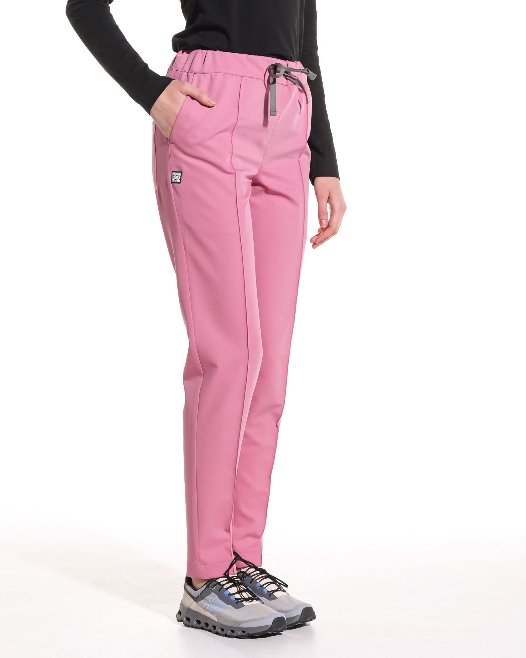 Pantaloni medicali NORMA rose dust - 1zero1.ro