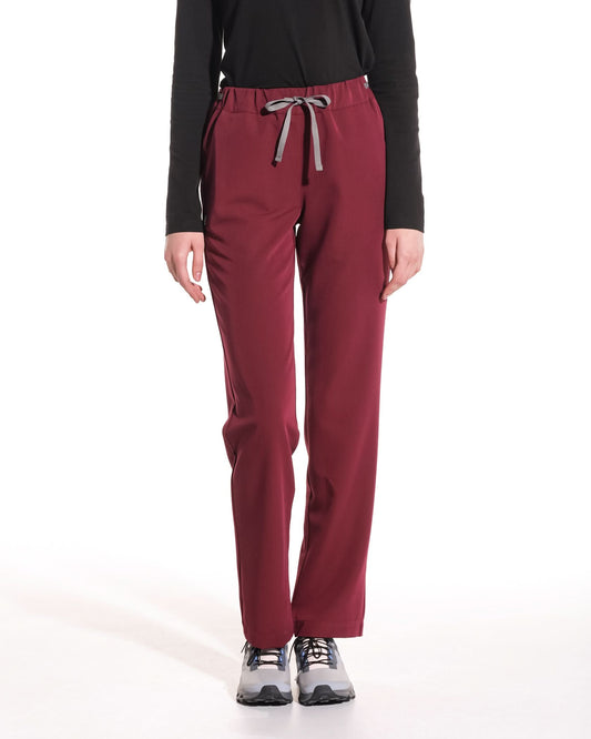 Pantaloni medicali drepti LINEA bordo - 1zero1.ro