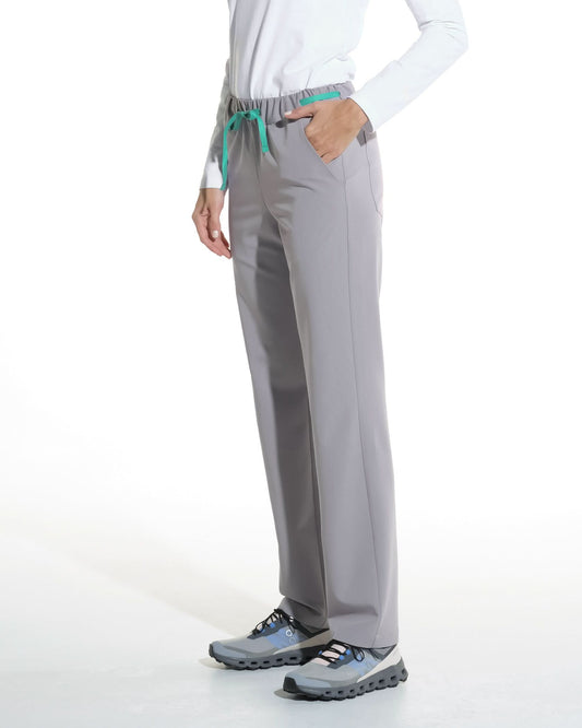 Pantaloni medicali drepti LINEA gri - 1zero1.ro