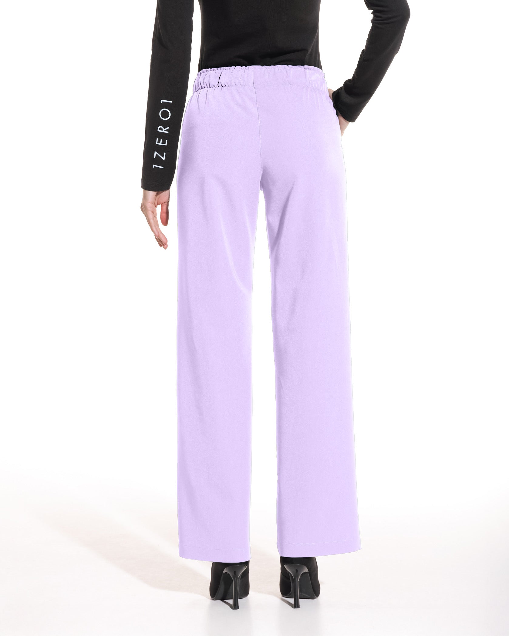 PALAZZO Lilac Scrub Pants - Image 3