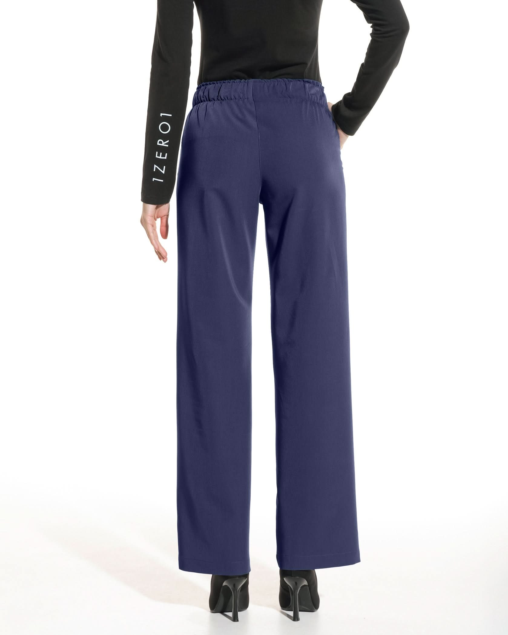 PALAZZO Navy Scrub Pants - Image 4