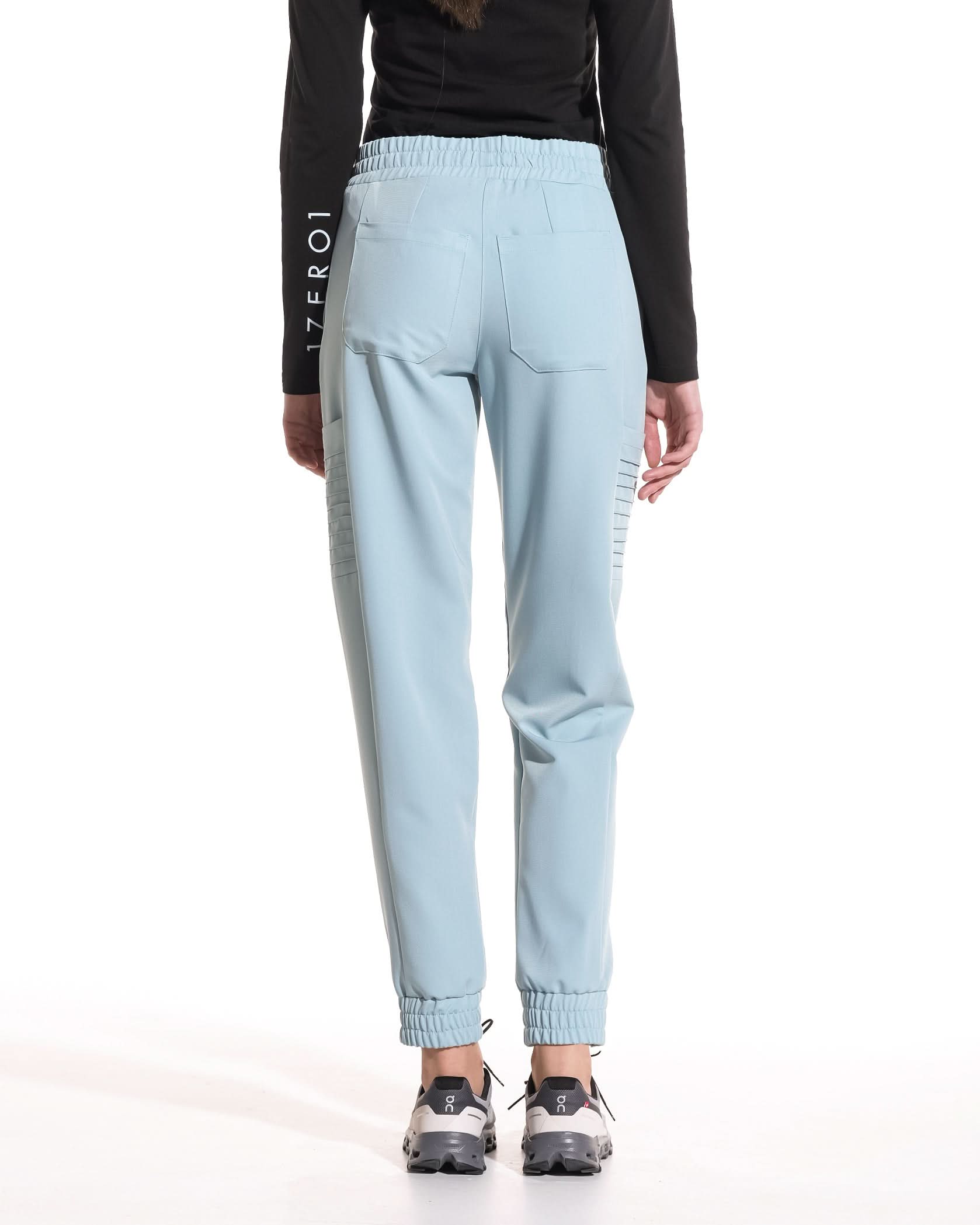 Pantaloni medicali dama UTILITY blue - 1zero1.ro