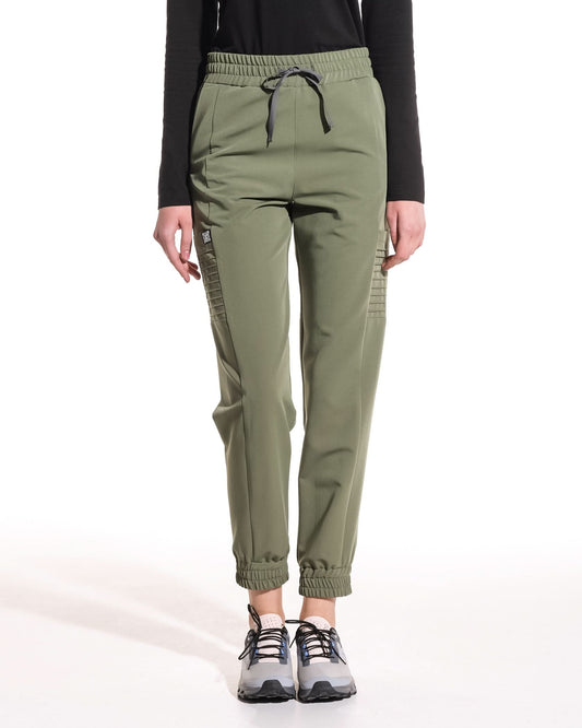 Pantaloni medicali dama UTILITY olive - 1zero1.ro