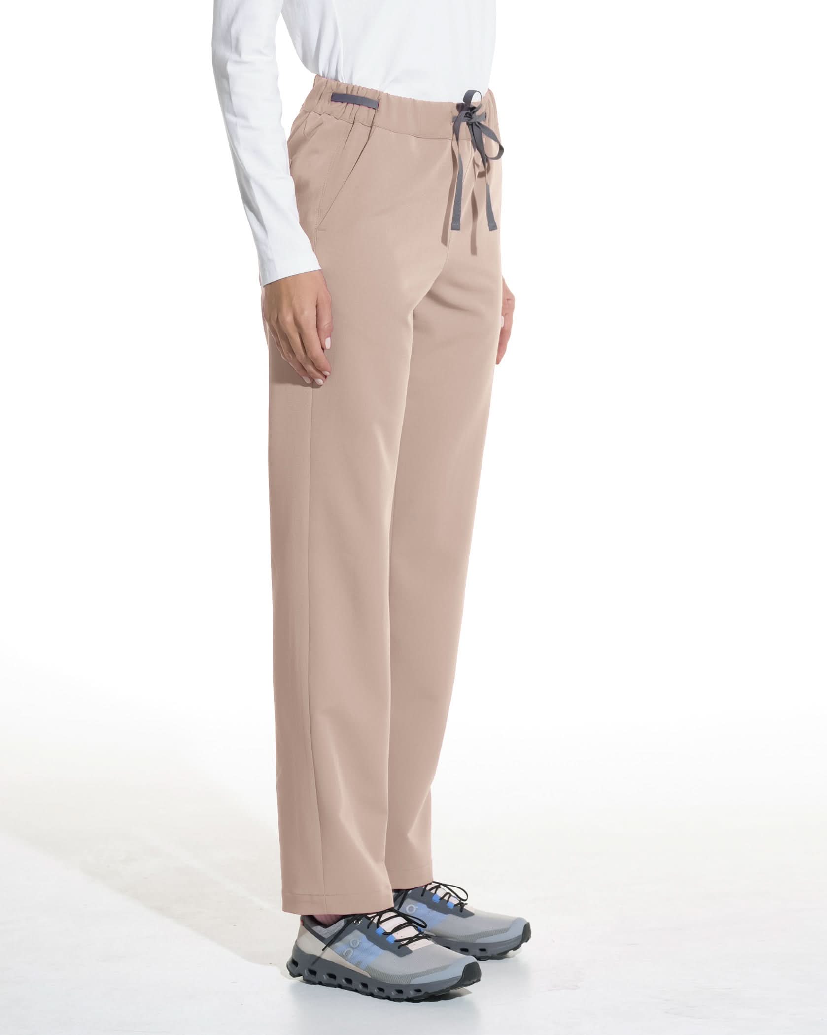 Pantaloni medicali drepti LINEA latte - 1zero1.ro