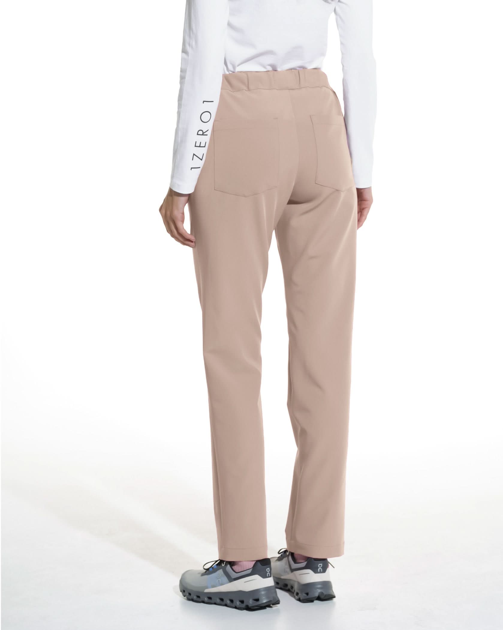 Pantaloni medicali drepti LINEA latte - 1zero1.ro