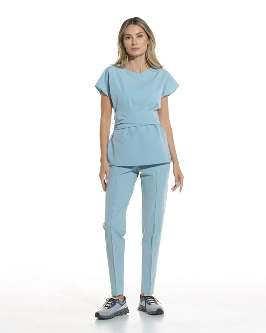 Pantaloni medicali NORMA blue - 1zero1.ro