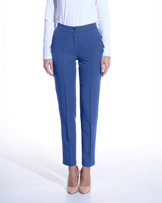 Pantaloni NOVUM royal blue - 1zero1.ro