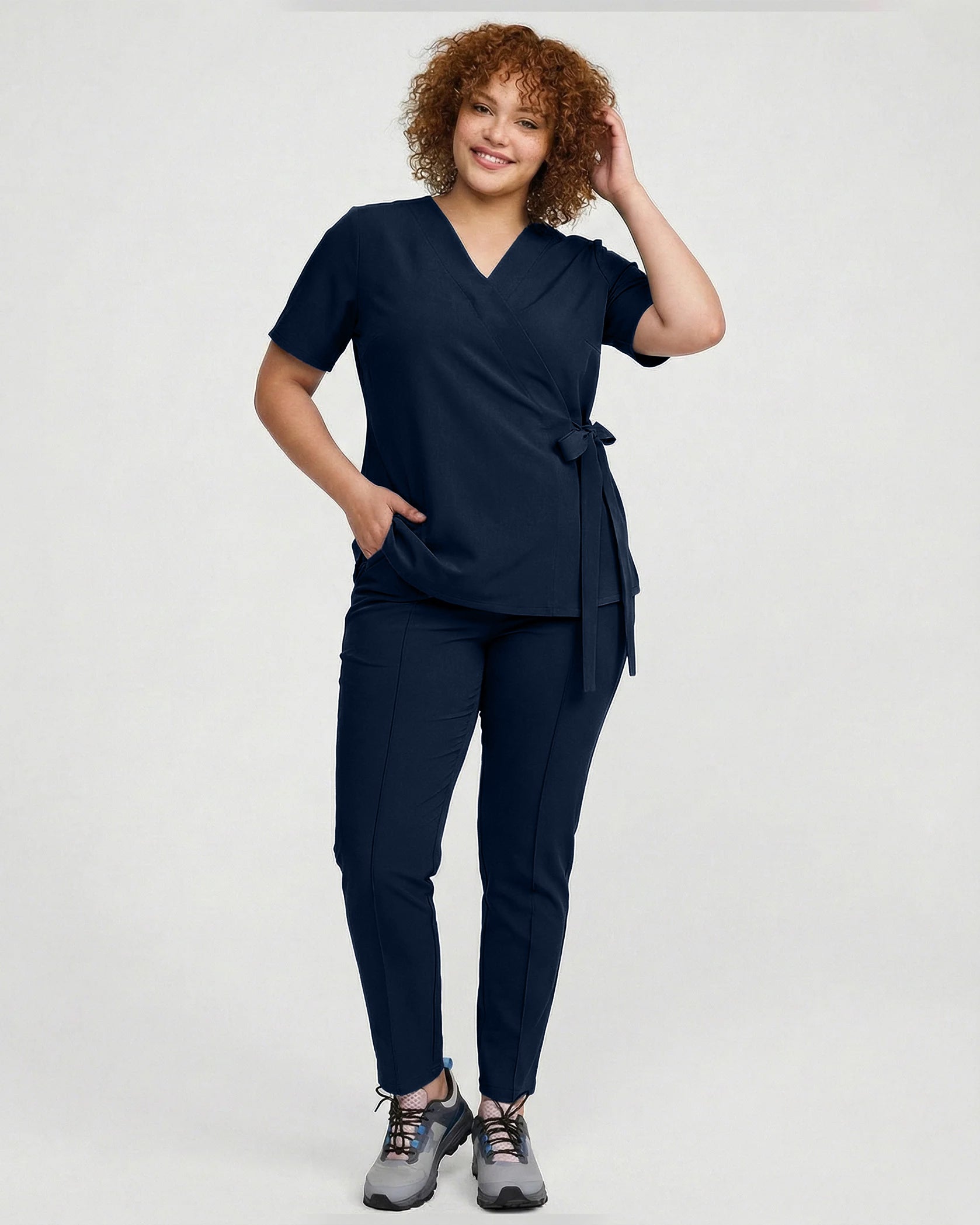 ANAIS bluza medicala navy - Imagine 7