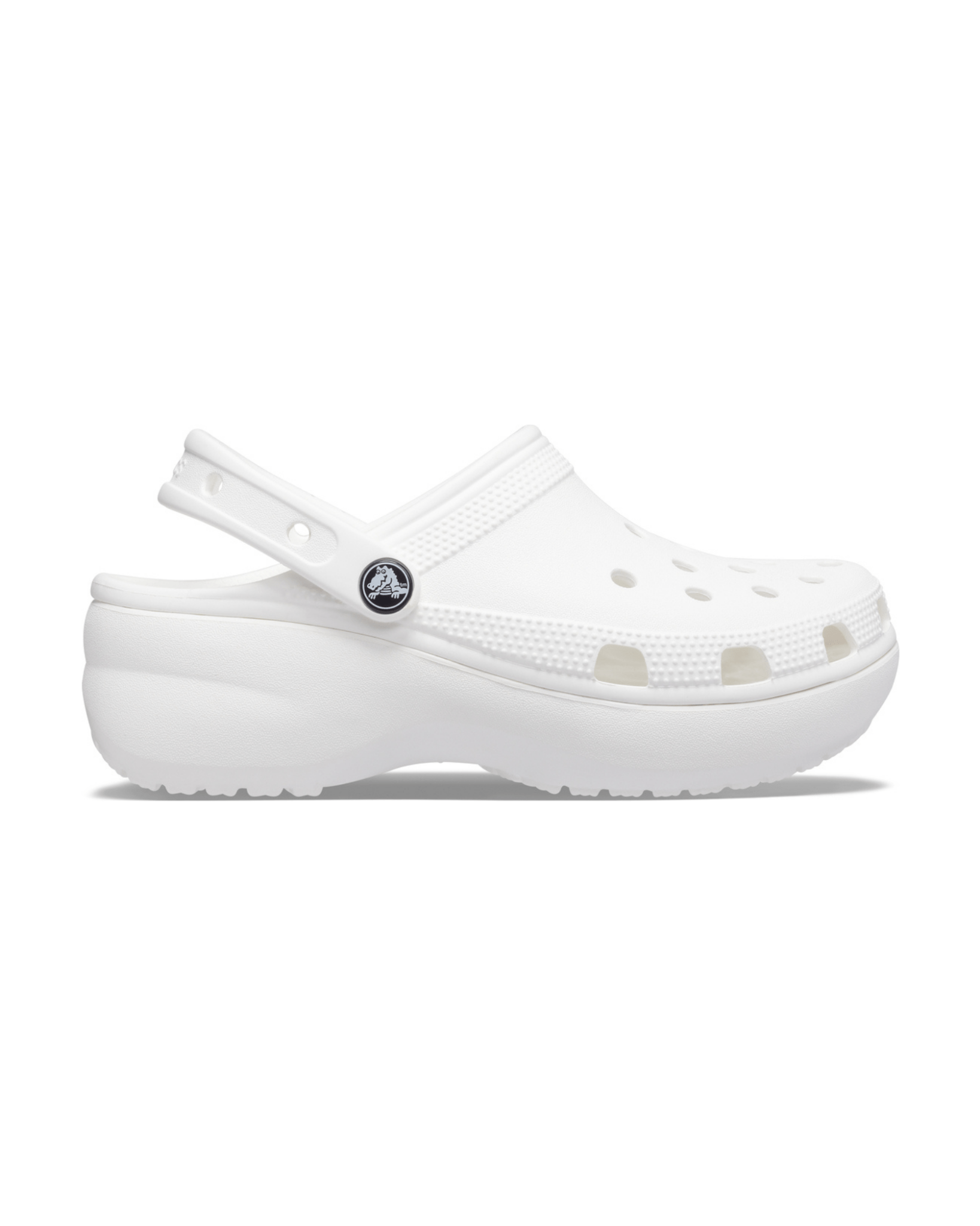 Saboti CROCS CLASSIC PLATFORM White - 1zero1.ro