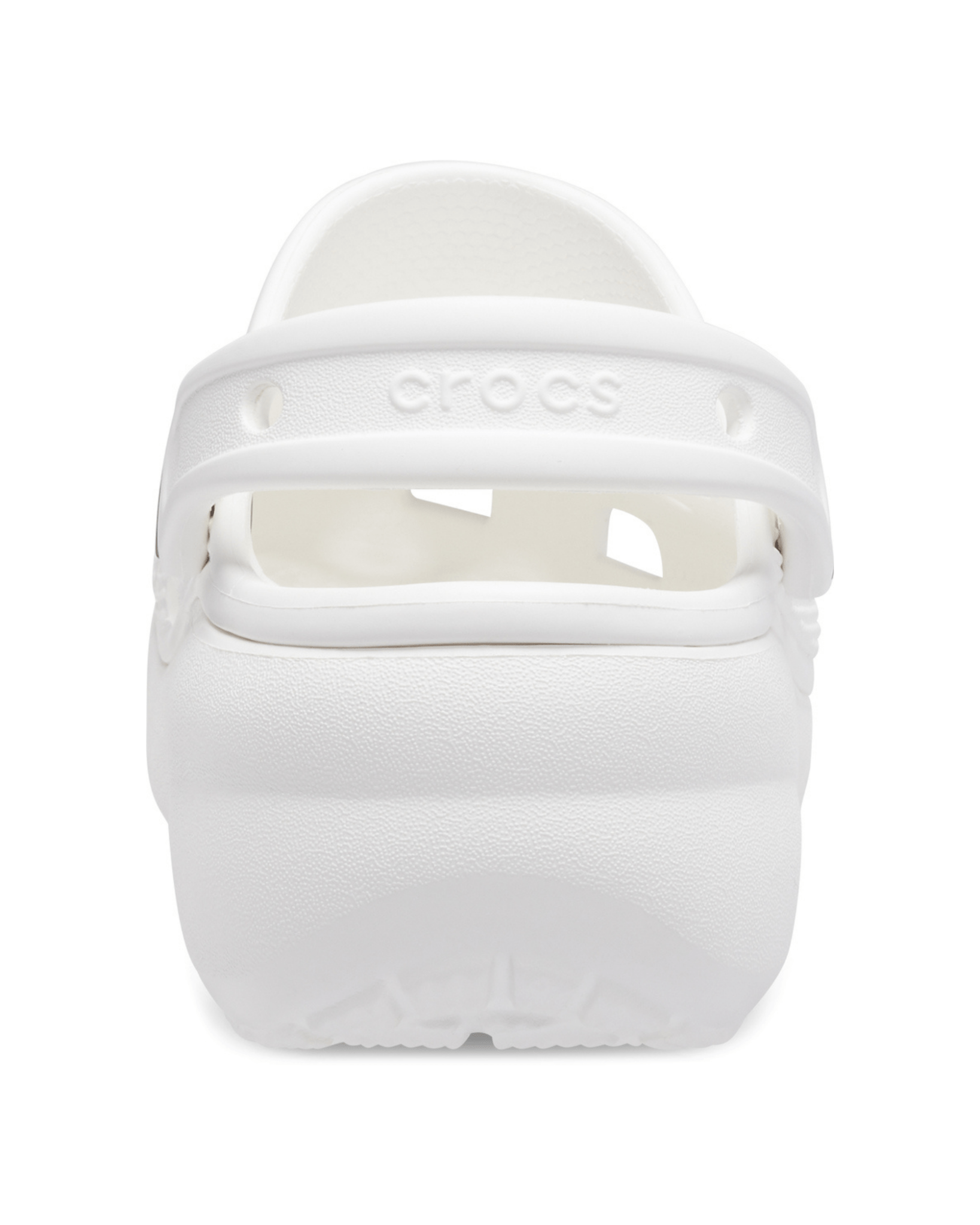 Saboti CROCS CLASSIC PLATFORM White - 1zero1.ro