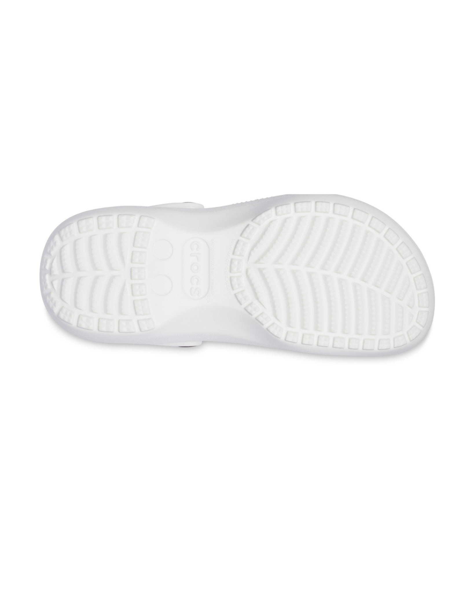 Saboti CROCS CLASSIC PLATFORM White - 1zero1.ro