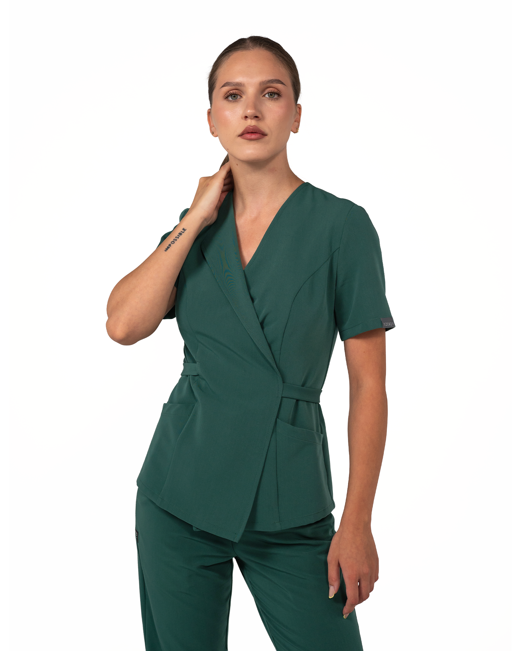 SIENA bluza medicala forest - Imagine 3