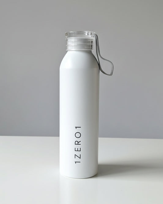 Sticla alba pentru apa