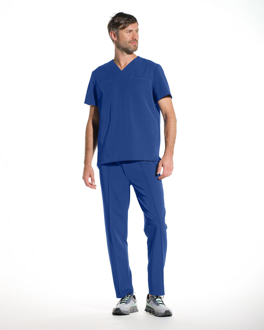 Bluza medicala barbati WAVE royal blue