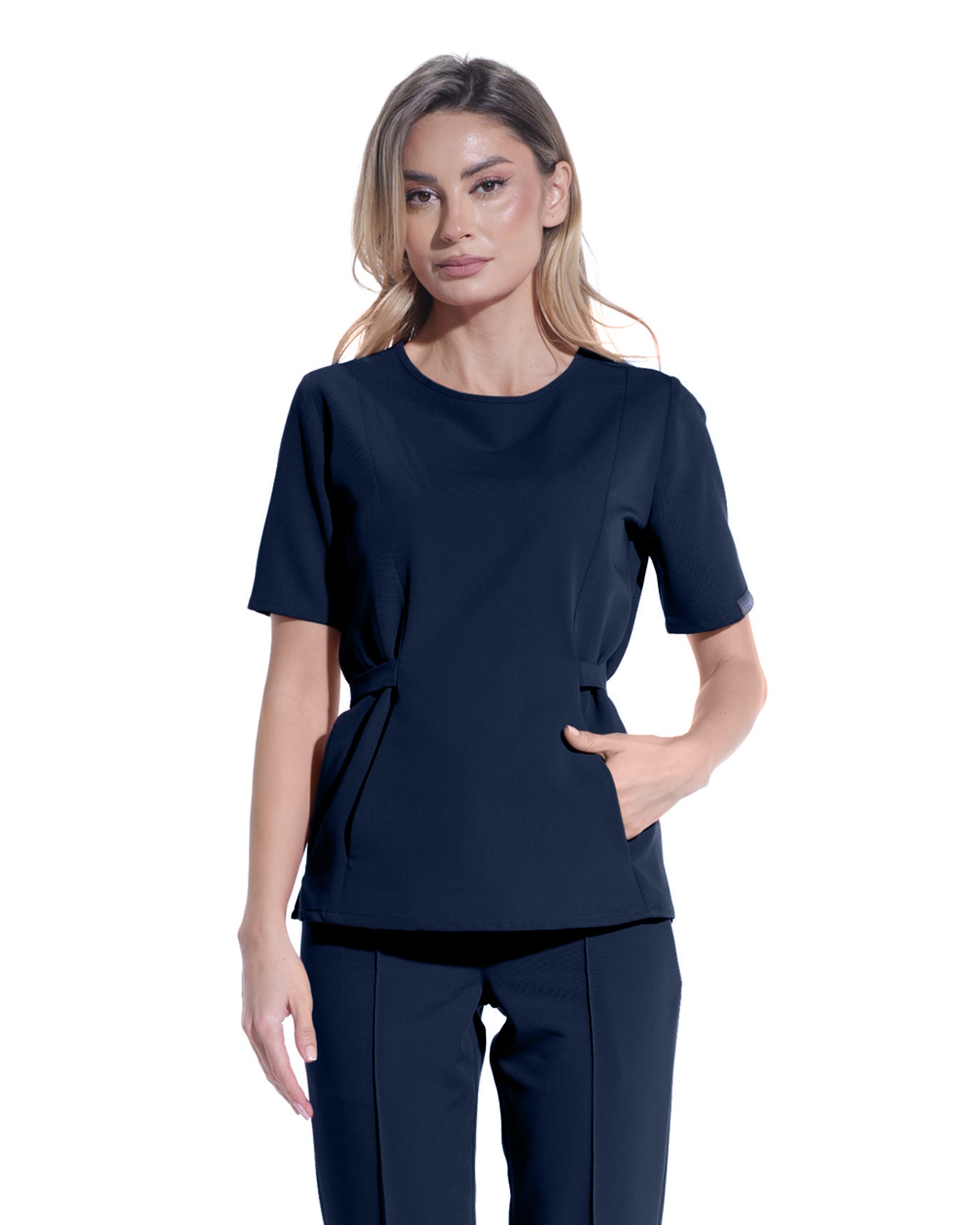 THALYA bluza medicala navy - Imagine 3