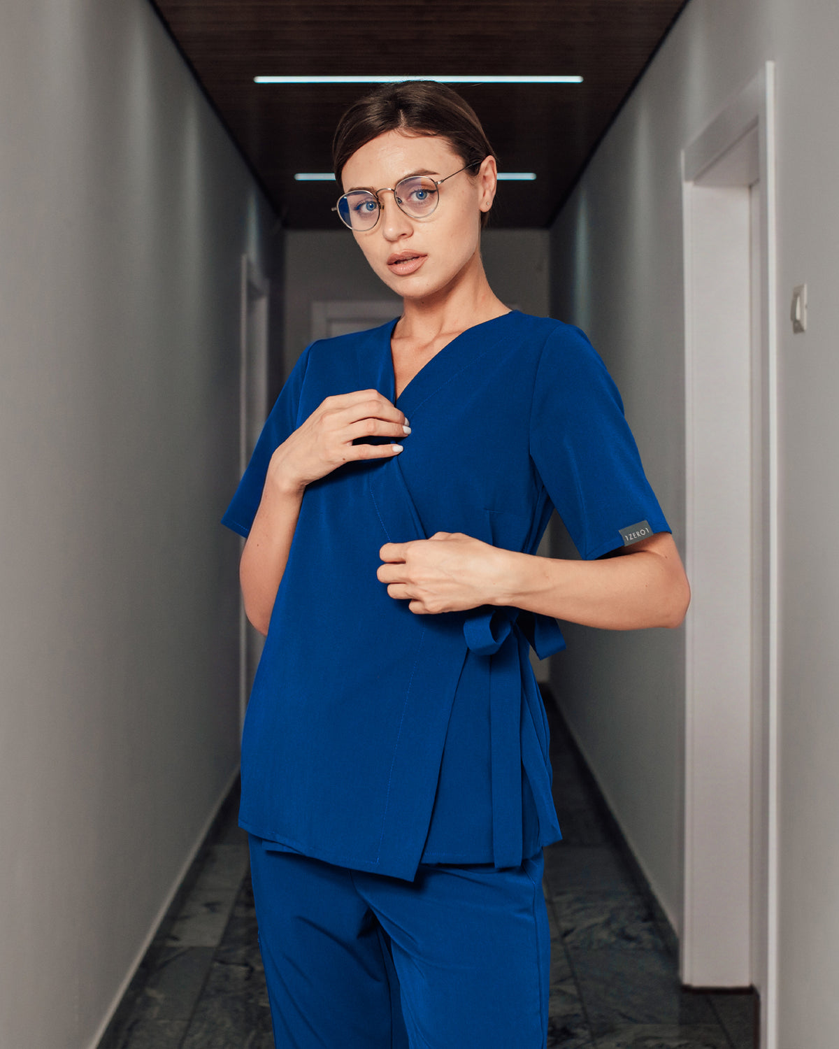 ANAIS bluza medicala royal blue